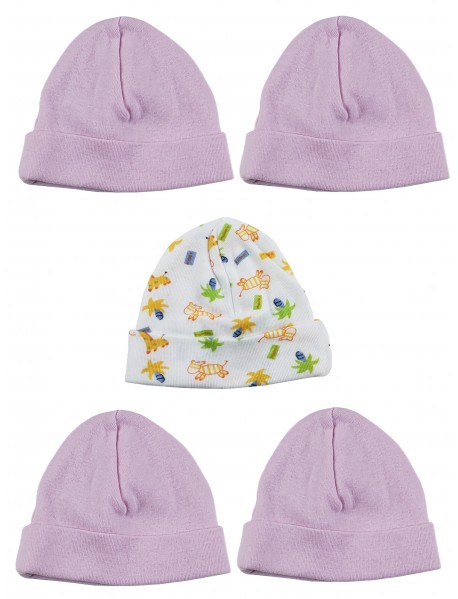 Girls Baby Cap (Pack of 5)