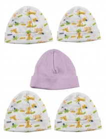 Girls Baby Cap (Pack of 5)