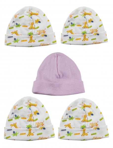 Girls Baby Cap (Pack of 5)