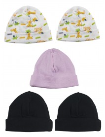 Girls Baby Cap (Pack of 5)