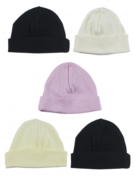 Girls Baby Cap (Pack of 5)