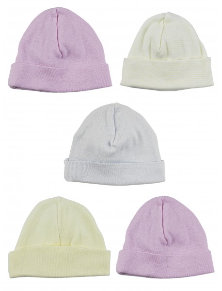 Girls Baby Cap (Pack of 5)