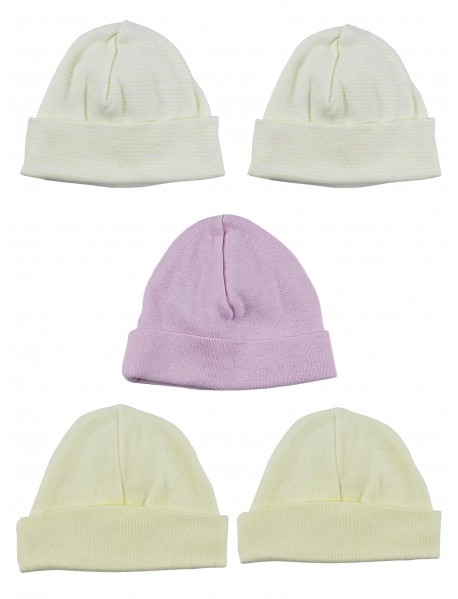 Girls Baby Cap (Pack of 5)