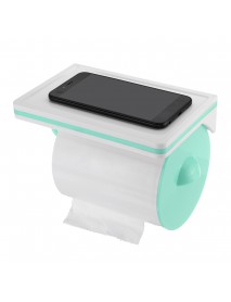 Bathroom Accessory Wall Mounted Toilet Roll Tissue Paper Shelf Holder Tissue Holder