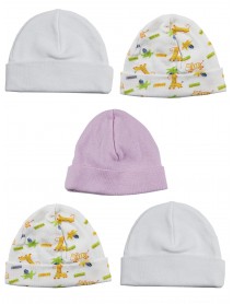 Girls Baby Cap (Pack of 5)