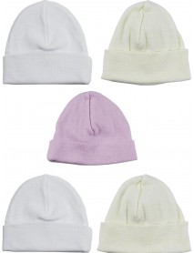 Girls Baby Cap (Pack of 5)