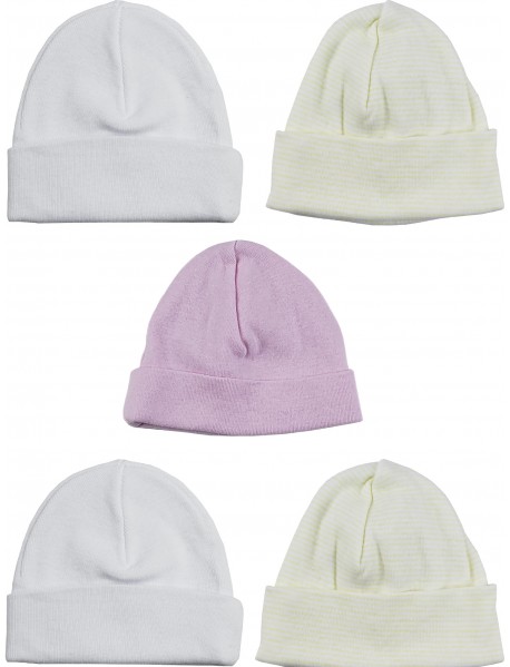 Girls Baby Cap (Pack of 5)