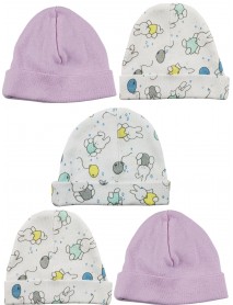 Girls Baby Cap (Pack of 5)