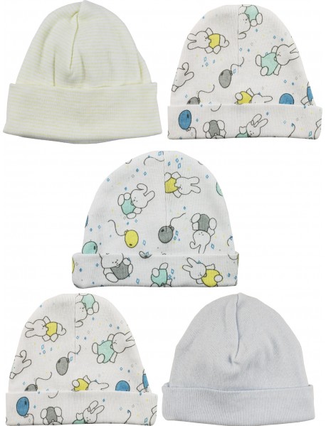 Boys Baby Cap (Pack of 5)