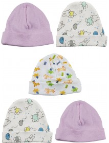 Girls Baby Cap (Pack of 5)