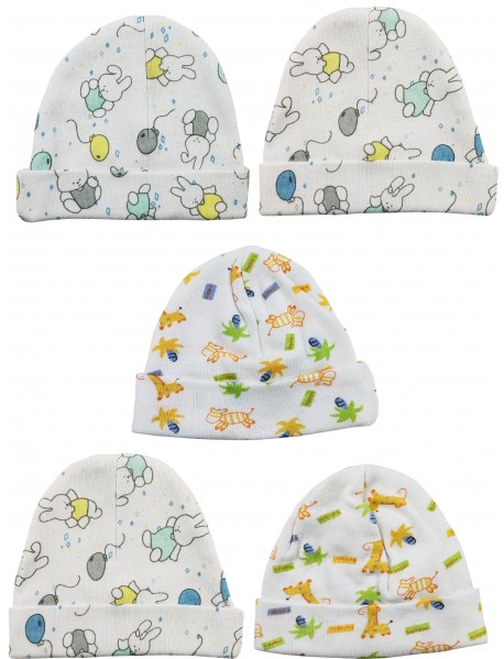 Beanie Baby Caps (Pack of 5)
