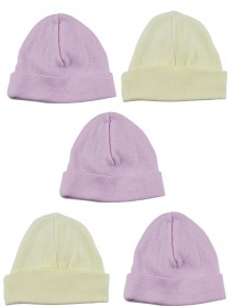 Girls Baby Cap (Pack of 5)