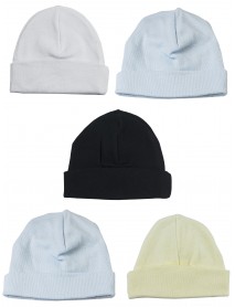 Boys Baby Caps (Pack of 5)