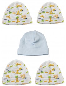 Boys Baby Caps (Pack of 5)