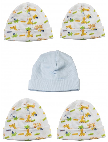 Boys Baby Caps (Pack of 5)