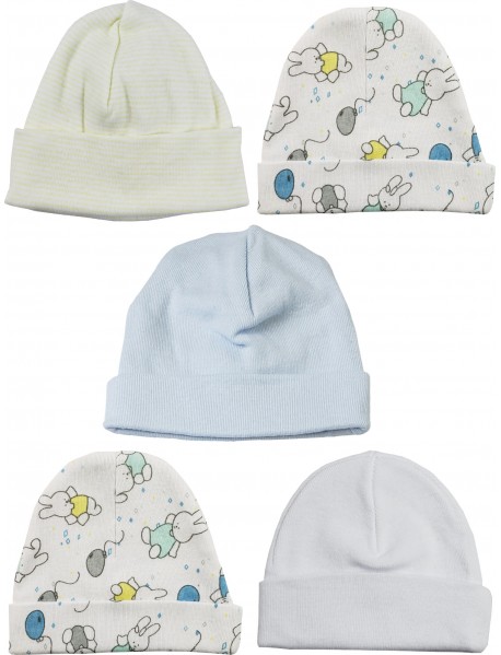 Boys Baby Caps (Pack of 5)