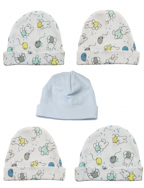Boys Baby Caps (Pack of 5)