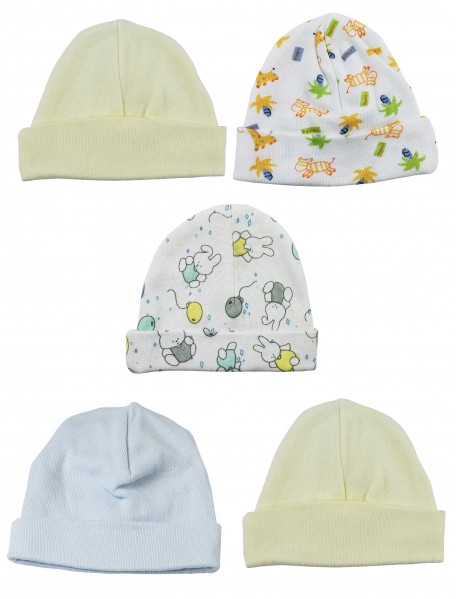 Boys Baby Caps (Pack of 5)