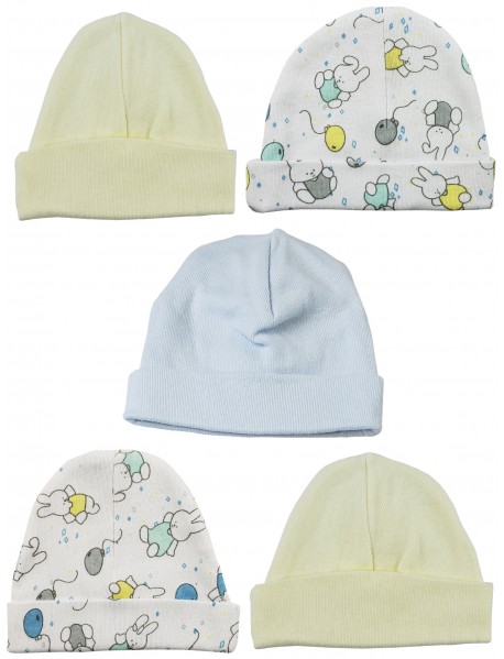 Boys Baby Caps (Pack of 5)