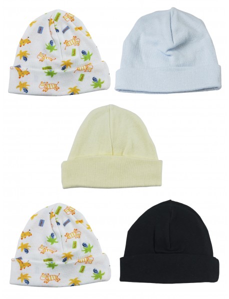 Boys Baby Caps (Pack of 5)