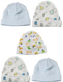 Boys Baby Caps (Pack of 5)