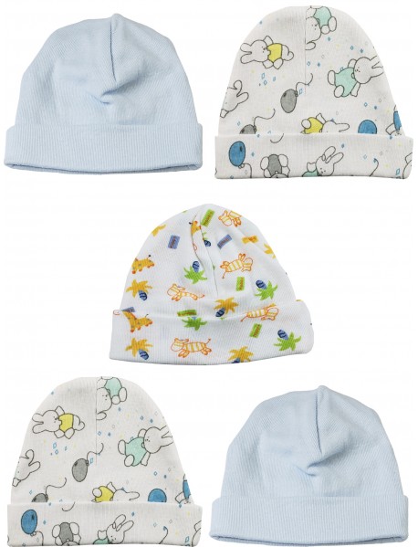 Boys Baby Caps (Pack of 5)