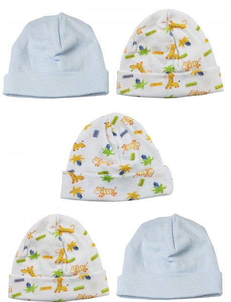 Boys Baby Caps (Pack of 5)