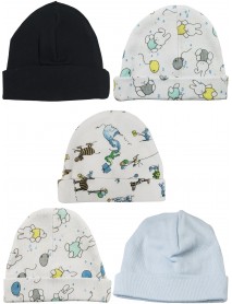 Boys Baby Caps (Pack of 5)