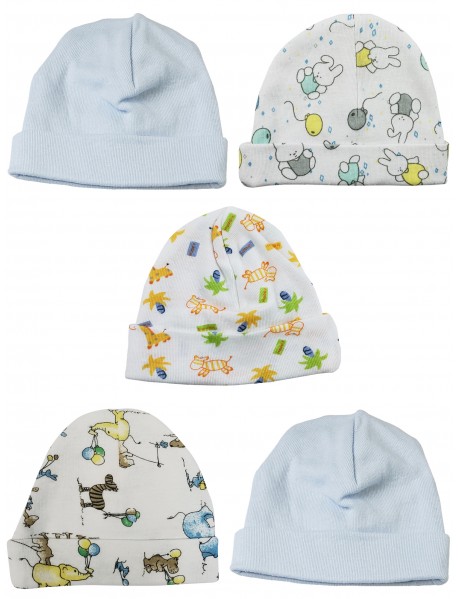 Boys Baby Caps (Pack of 5)