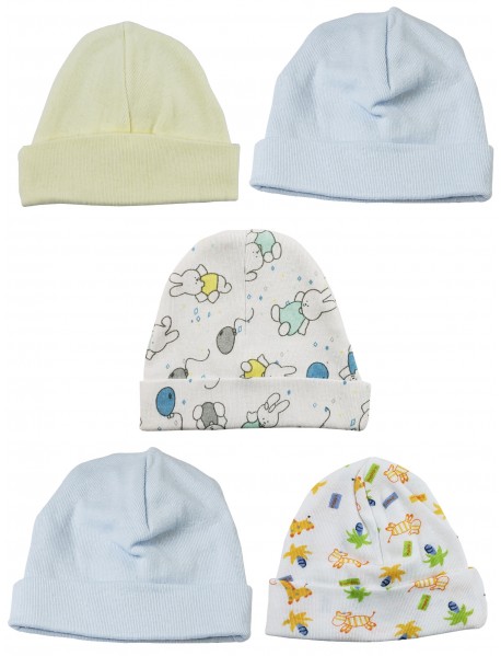Boys Baby Caps (Pack of 5)