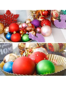 26PCS Christmas Tree Ball Bauble Home Party Ornament Hanging Decor Party Christmas Tree Decoration