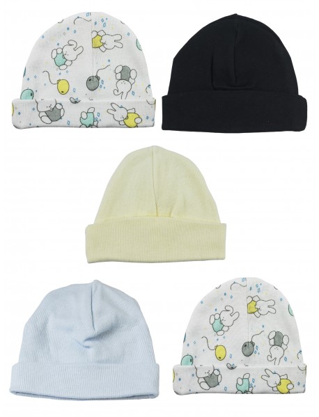 Boys Baby Caps (Pack of 5)