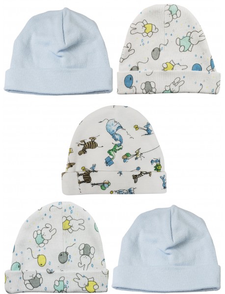 Boys Baby Caps (Pack of 5)
