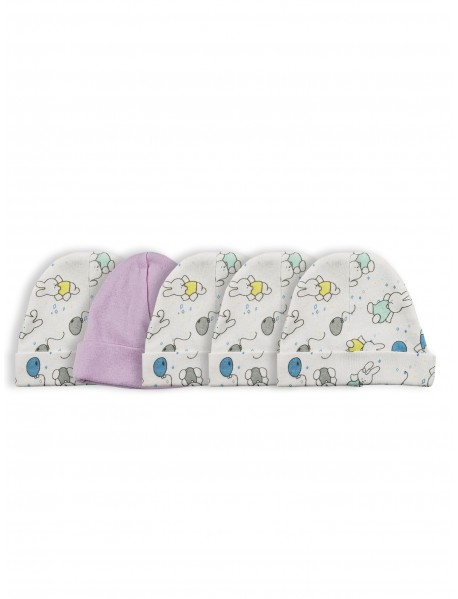 Girls Baby Cap (Pack of 5)
