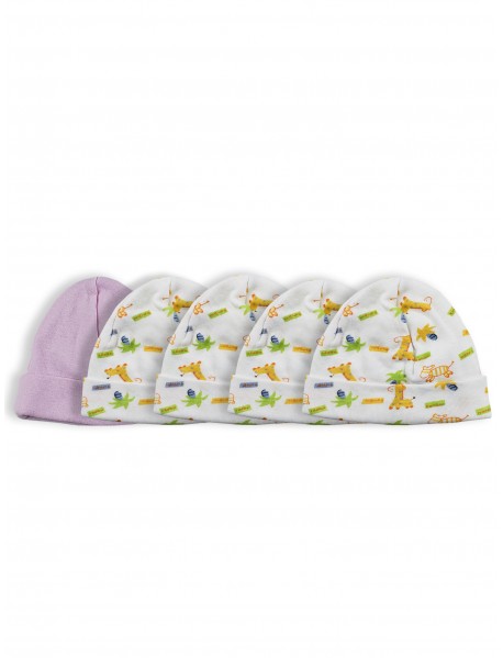 Girls Baby Cap (Pack of 5)