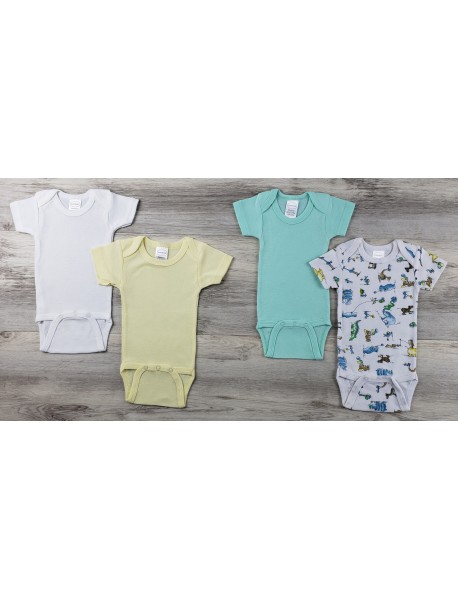 4 Pc Layette Baby Clothes Set