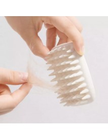 Jordan&Judy  Pet Silicone Comb Massage Brush No Harm To Hair Environmentally Friendly Material Pets Brush Cleaning Tool From Xiaomiyoupin