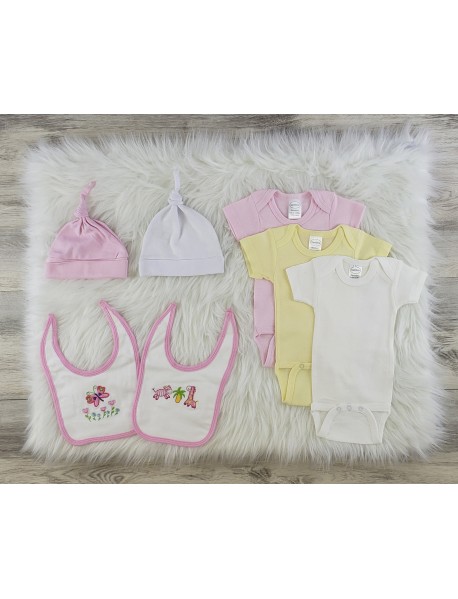 7 Pc Layette Baby Clothes Set