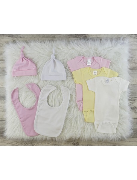 7 Pc Layette Baby Clothes Set
