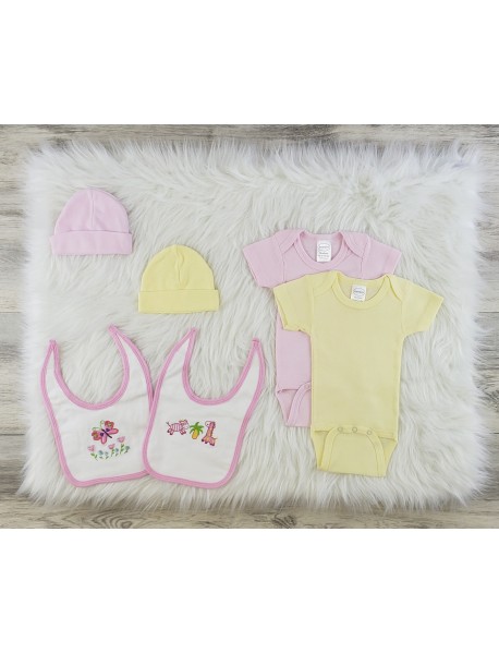 7 Pc Layette Baby Clothes Set