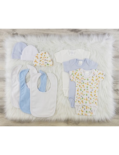 9 Pc Layette Baby Clothes Set