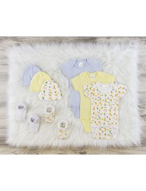 8 Pc Layette Baby Clothes Set