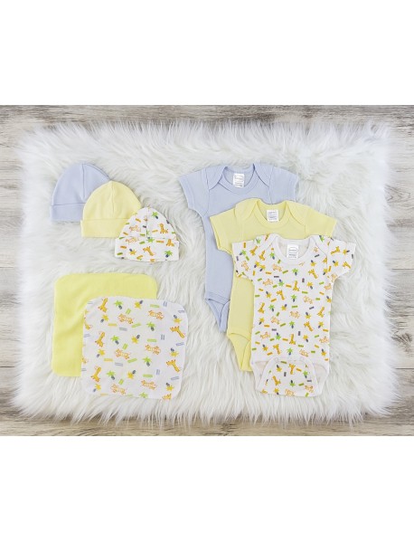 8 Pc Layette Baby Clothes Set