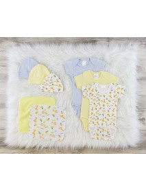 8 Pc Layette Baby Clothes Set