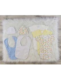 7 Pc Layette Baby Clothes Set