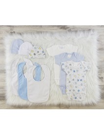 9 Pc Layette Baby Clothes Set