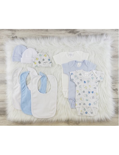 9 Pc Layette Baby Clothes Set