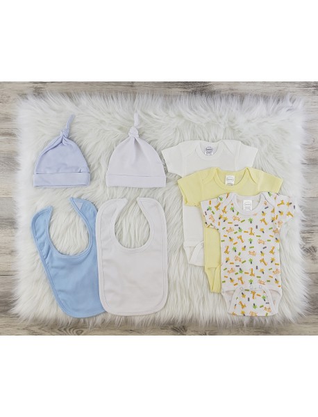 7 Pc Layette Baby Clothes Set