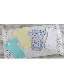 4 Pc Layette Baby Clothes Set