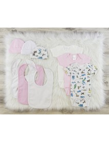 9 Pc Layette Baby Clothes Set